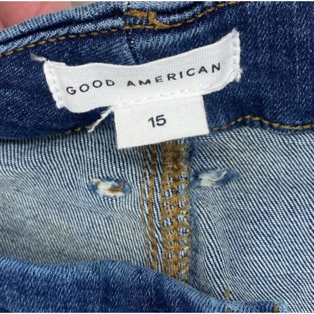 Good American Good Legs Skinny Jeans Women’s Blue GLDV873T W36 L26 Size 15 - Picture 7 of 11
